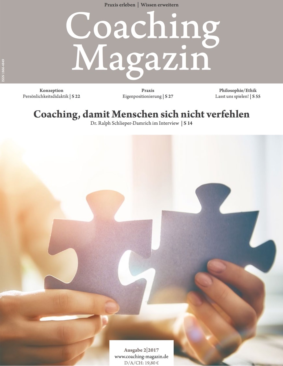 Interview mit Oliver Müller im Coaching-Magazin 2/2017